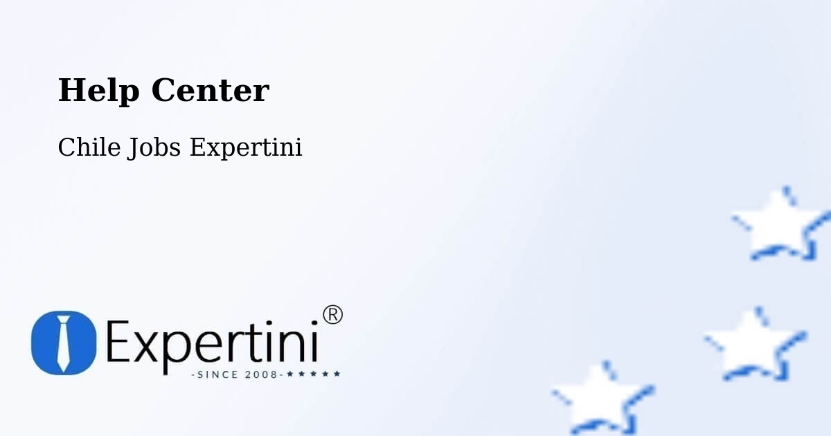 Help Center – Lo Prado - Chile Jobs Expertini